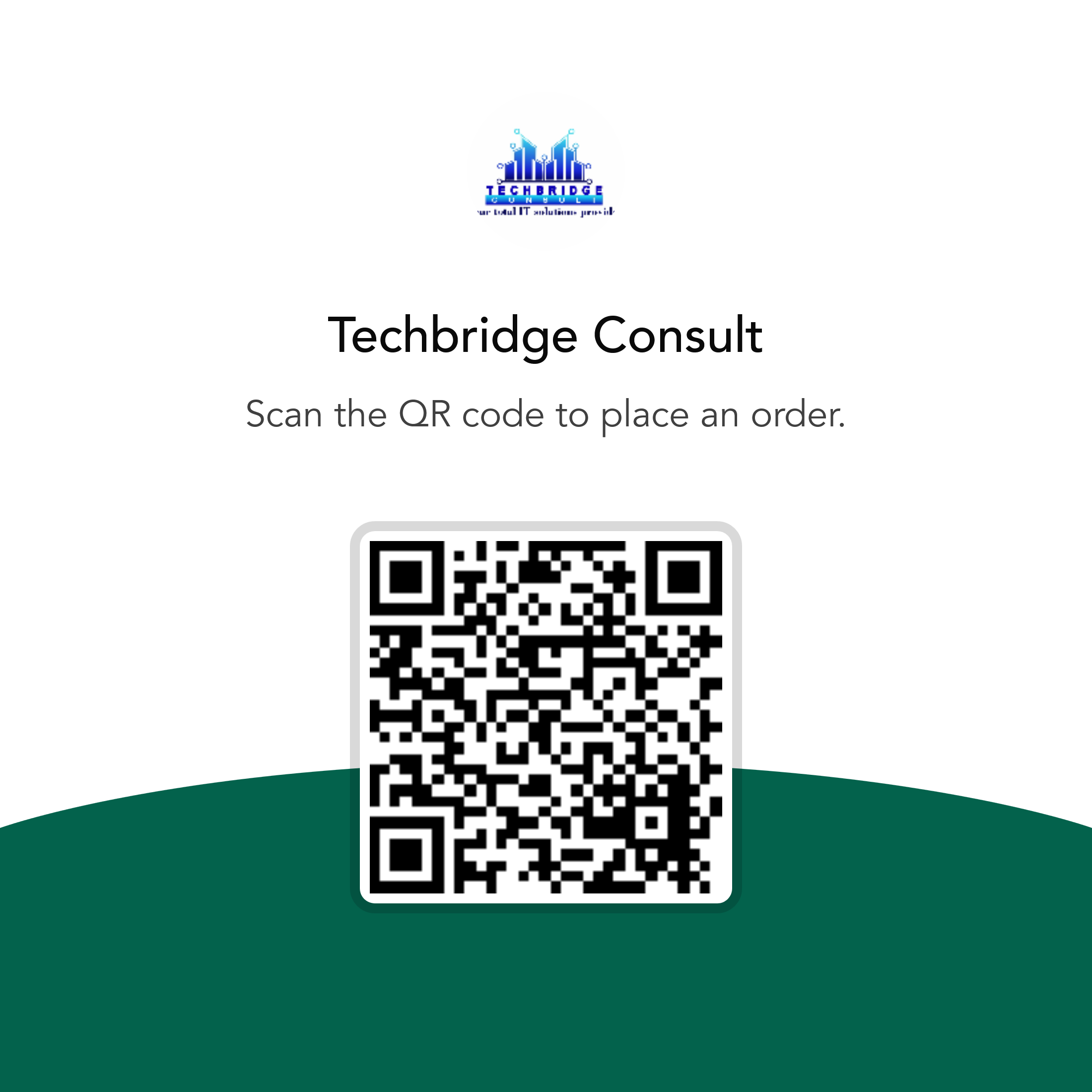 Restaurant Payment on Delivery QR Code